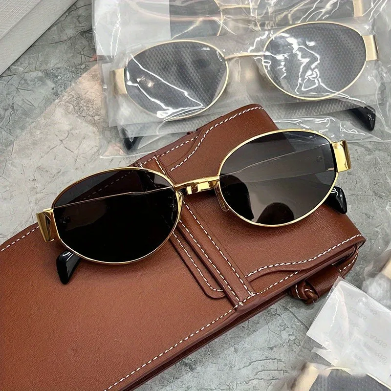 Sunglasses Uv400 - New Trendy Oval Sunglasses for Women