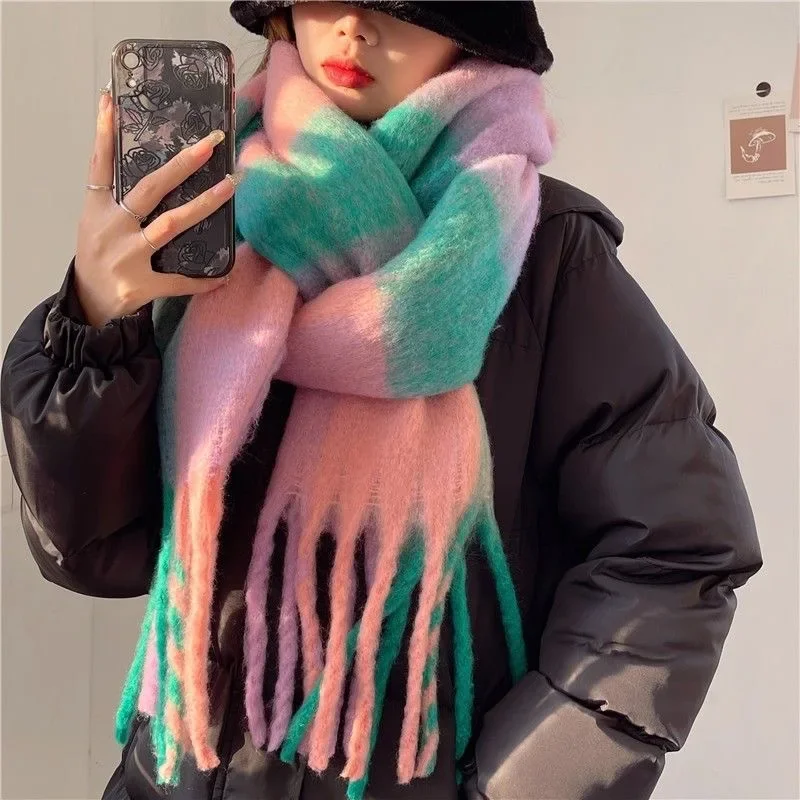 Cashmere Scarf - 2026 Winter Thick Warm Scarf Ladies