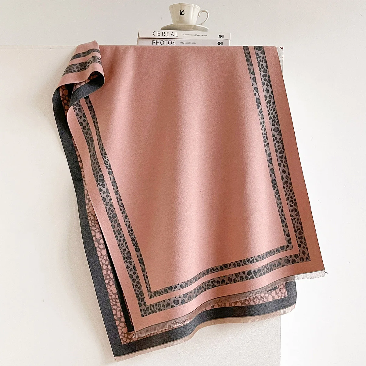 Winter Reversible Warm Large S - Cashmere Scarf 评论和价格