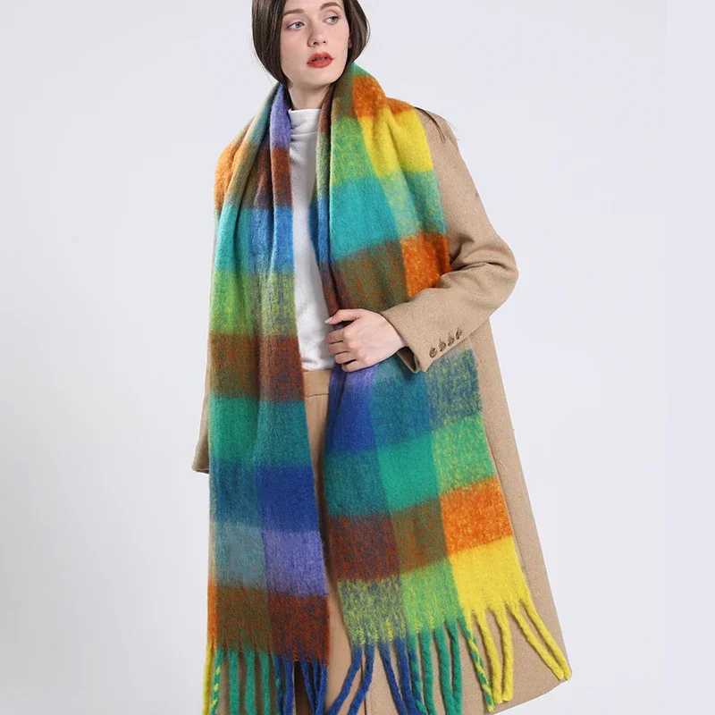 2026 Winter Thick Warm Scarf L - Cashmere Scarf 评论和价格