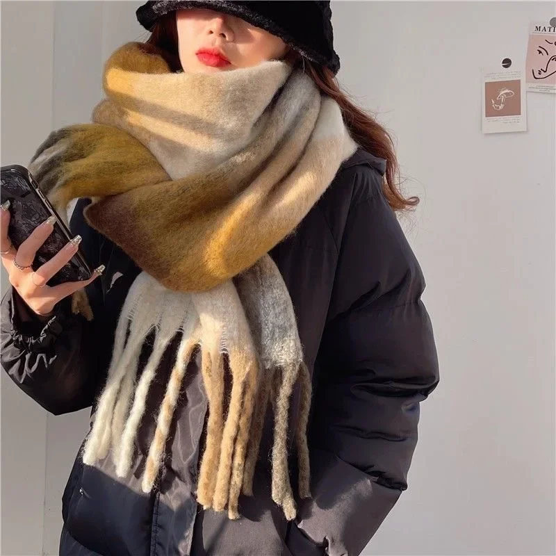 2026 Winter Thick Warm Scarf L - Cashmere Scarf 评论和价格