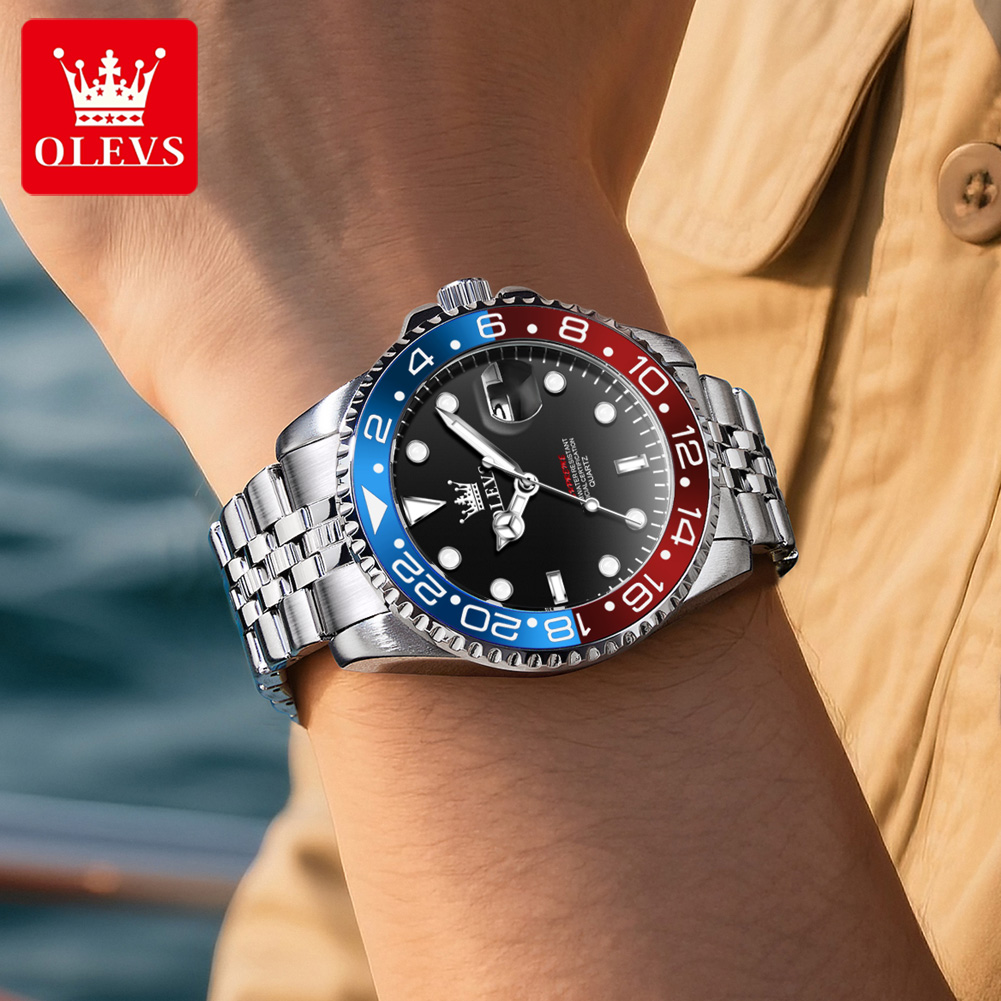 OLEVS 5657 Original Brand Men' - Luxury Watch Men 评论和价格