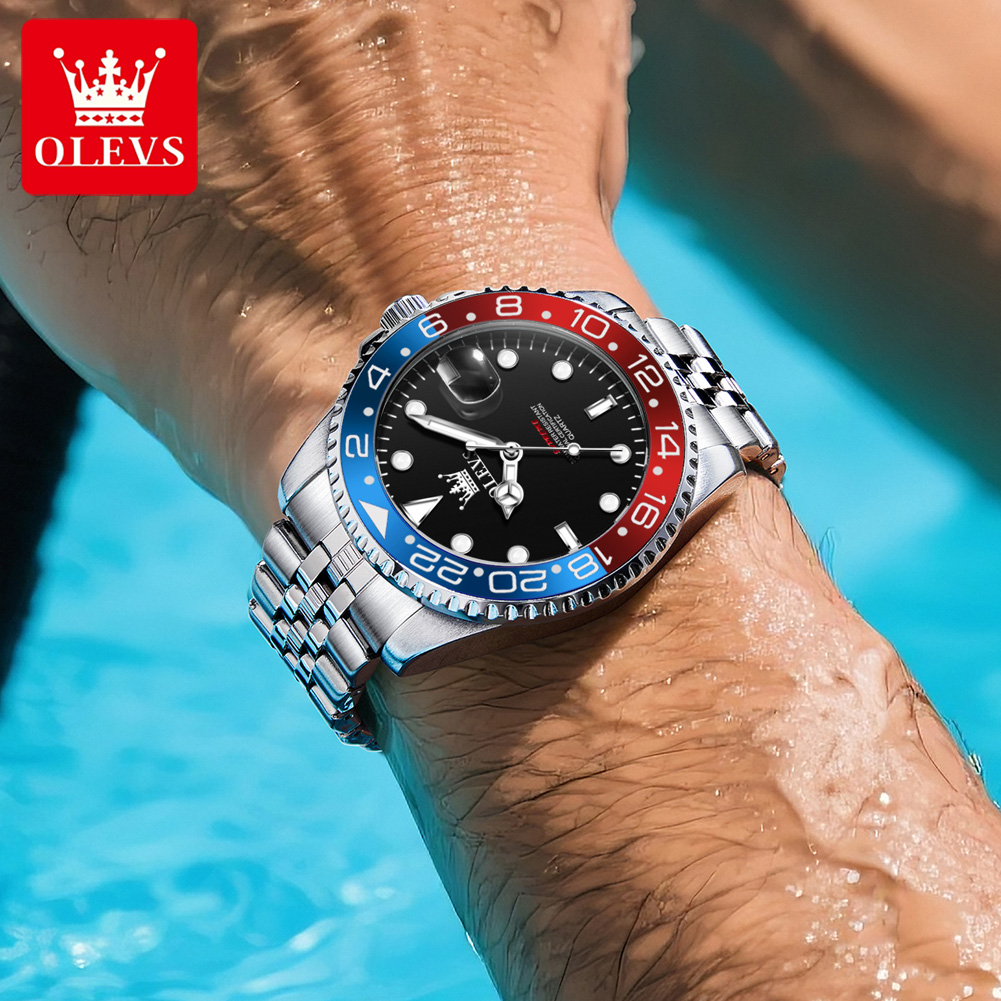 OLEVS 5657 Original Brand Men' - Luxury Watch Men 评论和价格
