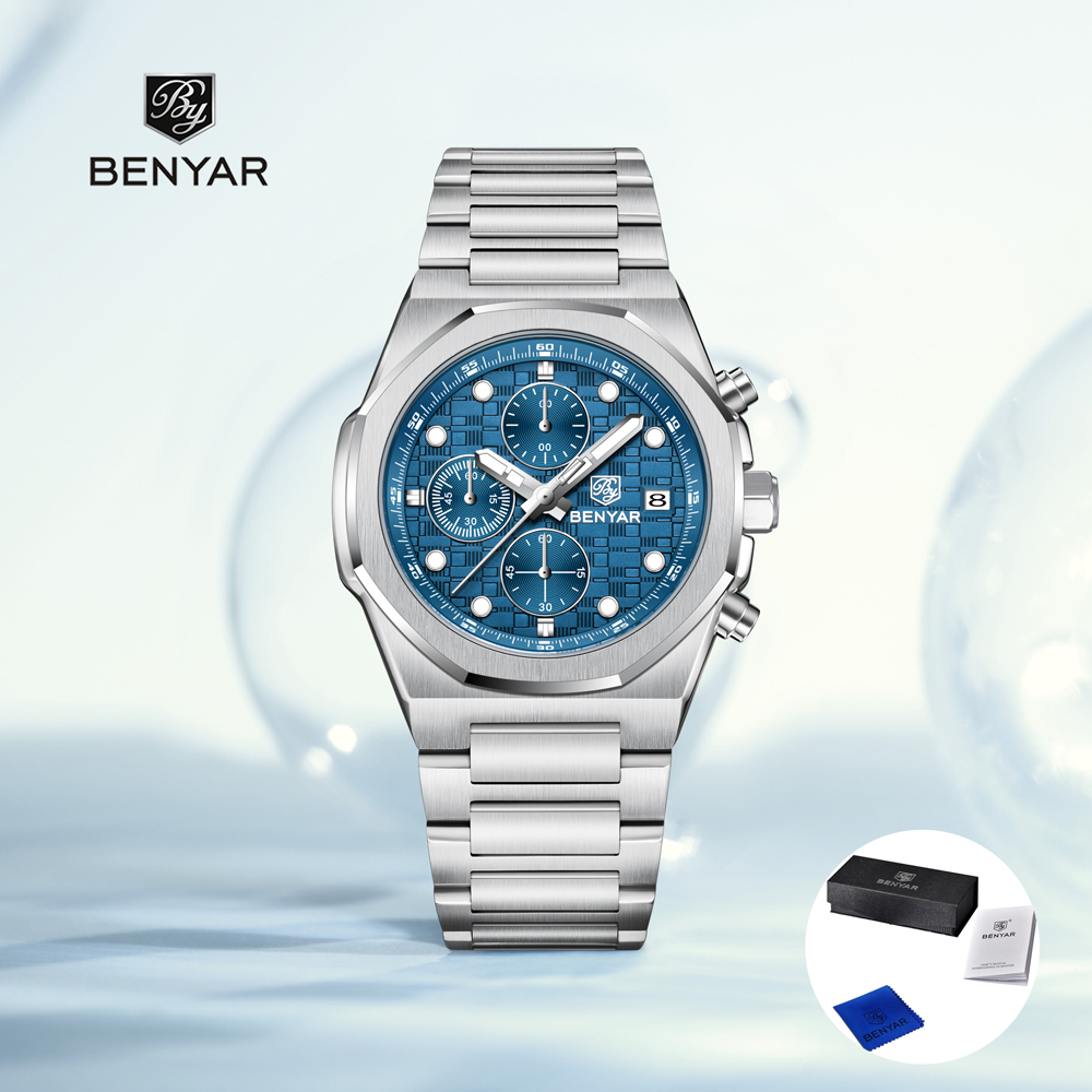 2025 New BENYAR Men's Watches  - Luxury Watch Men 评论和价格