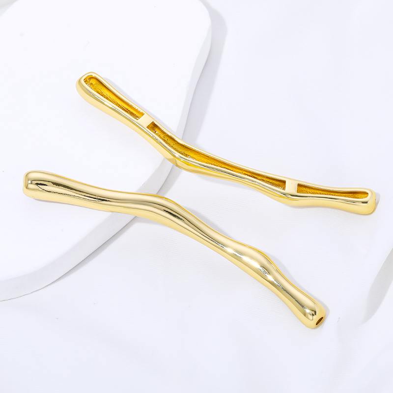 18K Gold Plated Brass Metal Lo - Gold Plated Jewelry 评论和价格