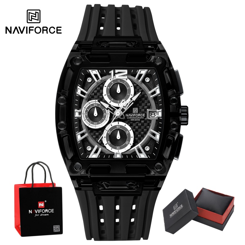 NAVIFORCE Man's Watch 5ATM Wat - Luxury Watch Men 评论和价格