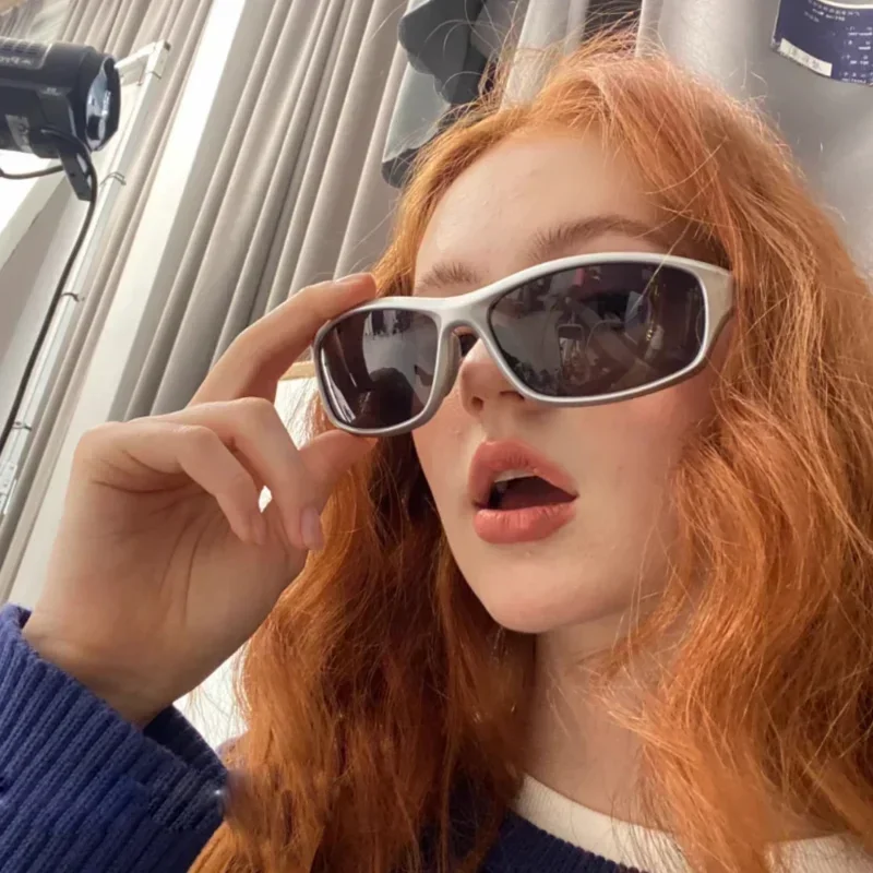New Sunglasses Women Goggle Lu - Sunglasses Uv400 评论和价格