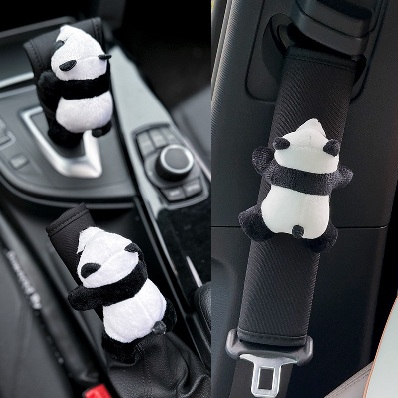 Cute Cartoon Panda Doll Ice Si - Silk Pillowcase 评论和价格