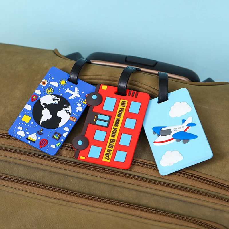 Cute Cartoon Cars PVC Silicone - Travel Luggage Set 评论和价格