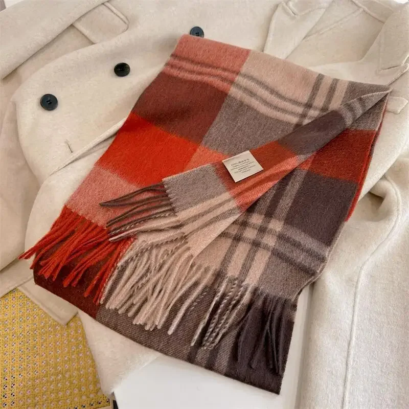 High Quality 100% Wool Scarf M - Cashmere Scarf 评论和价格