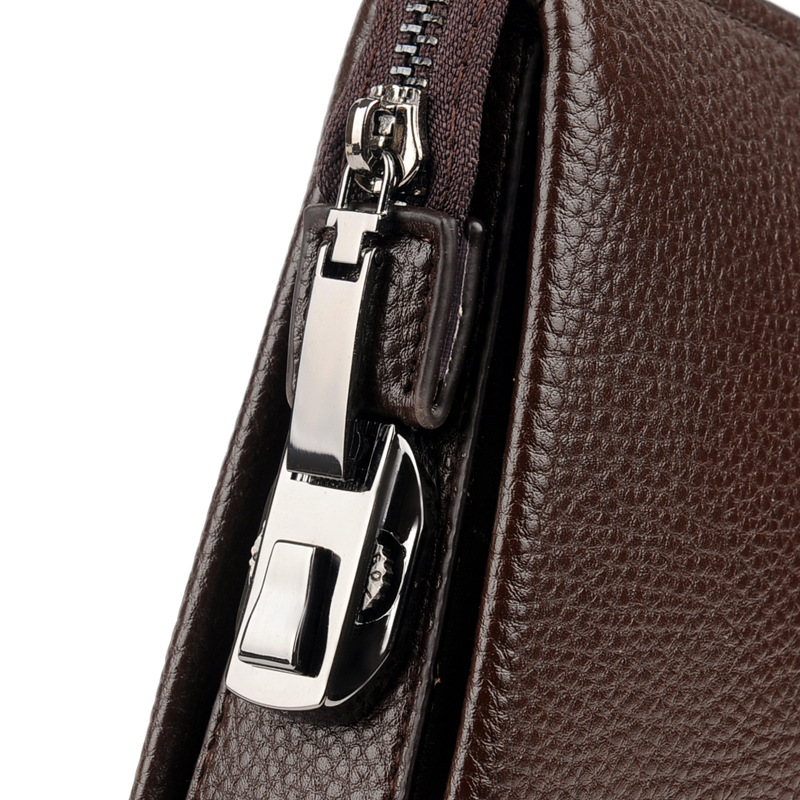 Male Long Money Wallets Mobile - Leather Wallet Men 评论和价格