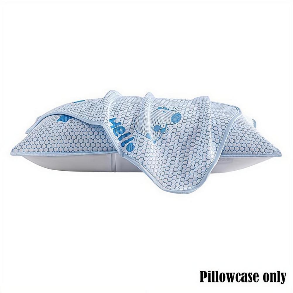 Summer Coolness Ice Silk Pillo - Silk Pillowcase 评论和价格