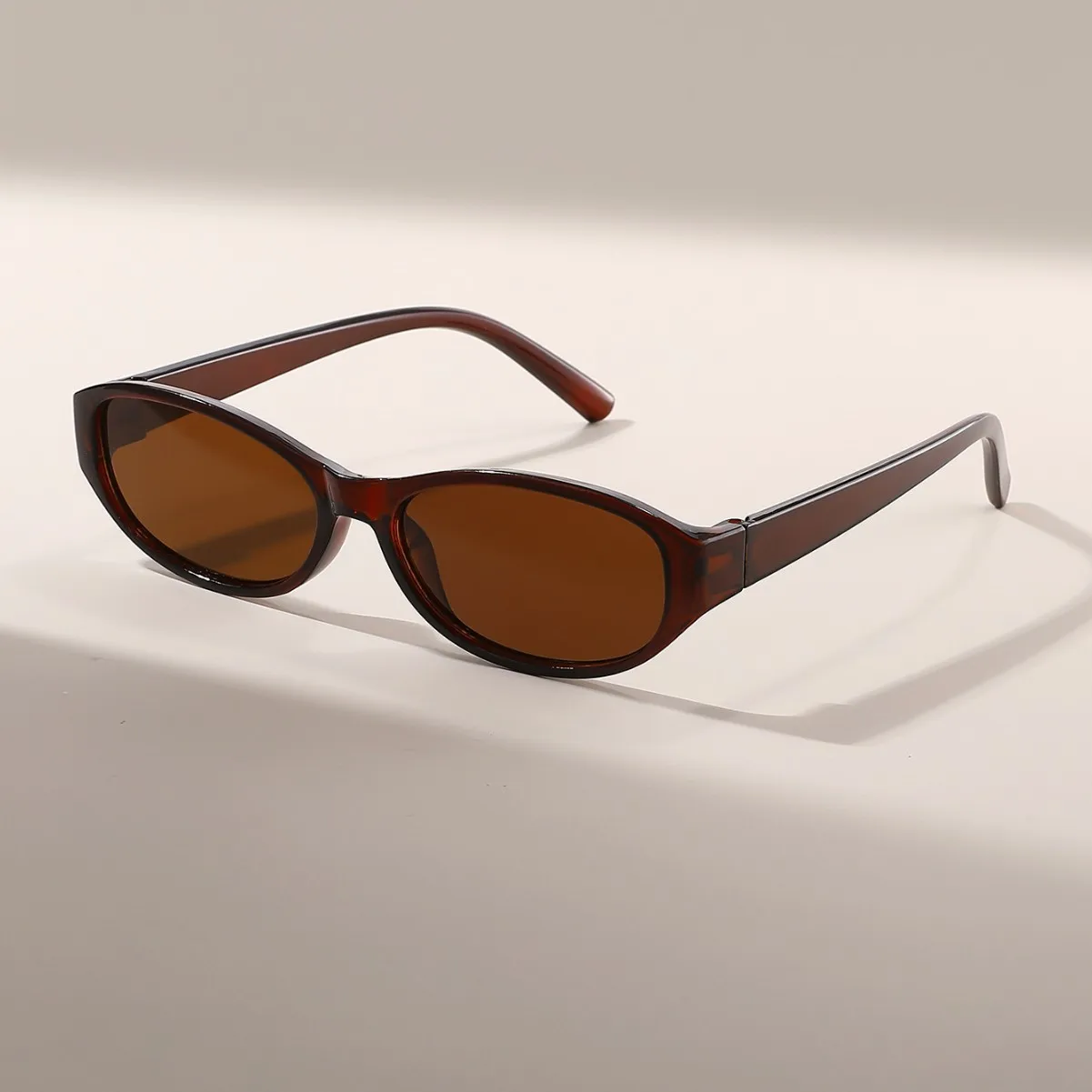 Retro Vintage Oval Sunglasses  - Sunglasses Uv400 评论和价格