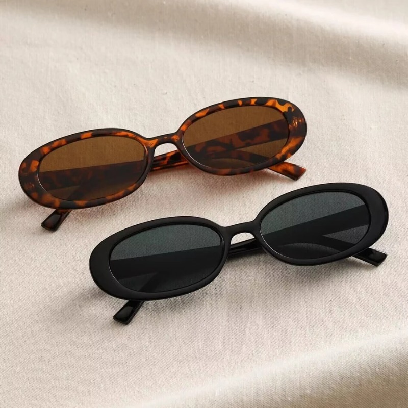 Vintage Oval Sunglasses Women  - Designer Sunglasses 评论和价格