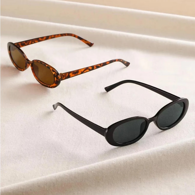 Vintage Oval Sunglasses Women  - Designer Sunglasses 评论和价格