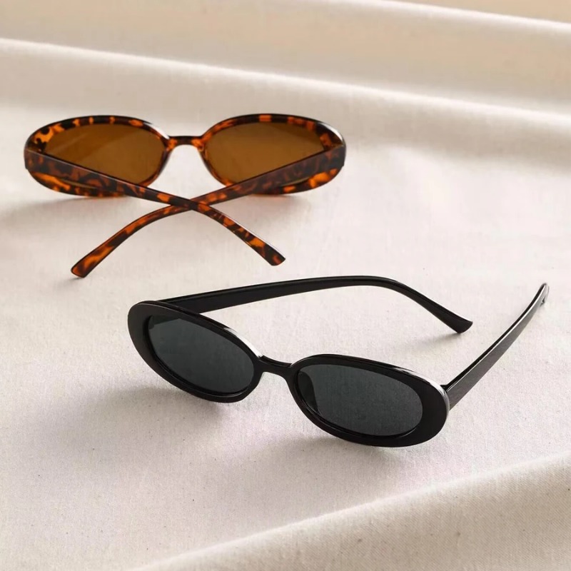 Vintage Oval Sunglasses Women  - Designer Sunglasses 评论和价格