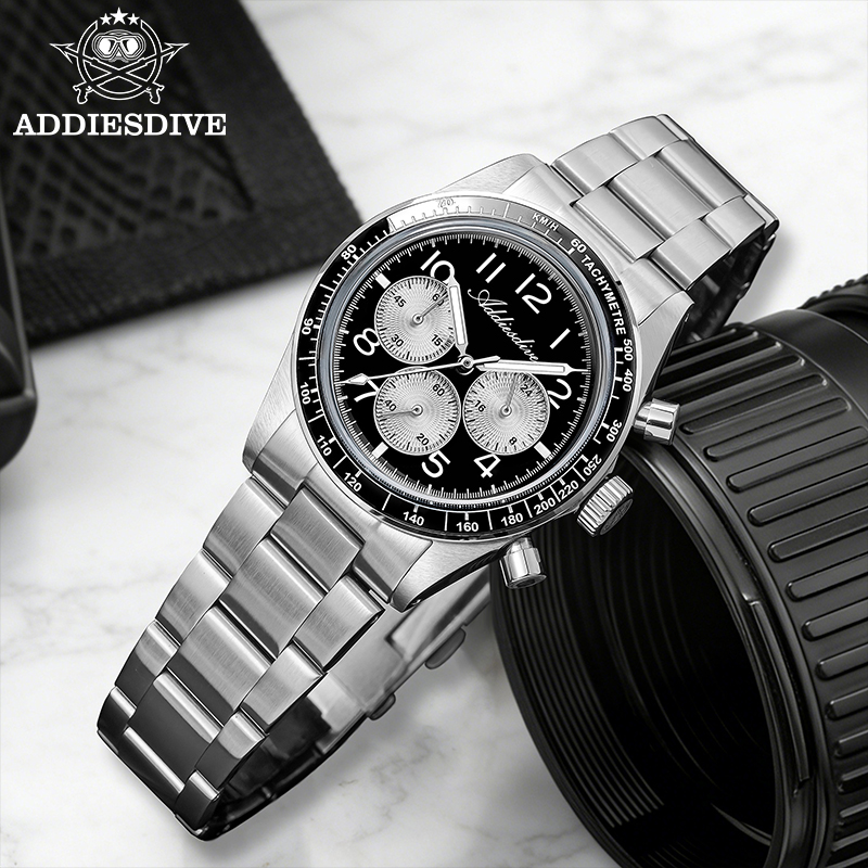 ADDIESDIVE Men Luxury Chronogr - Luxury Watch Men 评论和价格
