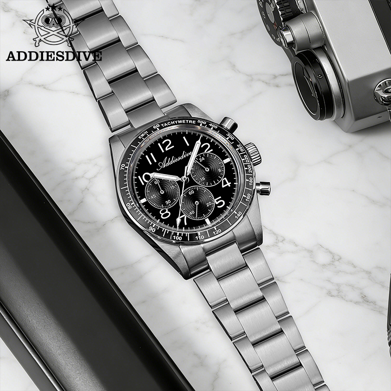 ADDIESDIVE Men Luxury Chronogr - Luxury Watch Men 评论和价格