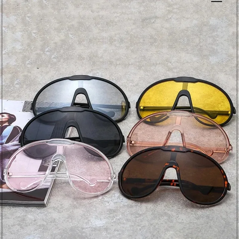 New Integrated Conjoined Sungl - Sunglasses Uv400 评论和价格